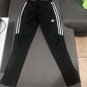 Adidas Kids Black Track Pants